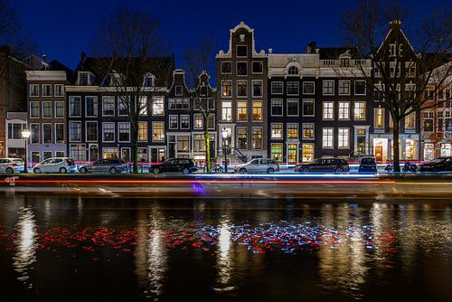 Amsterdam bei Nacht von Henk Verheyen