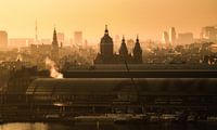 Skyline von Amsterdam von Tom Elst Miniaturansicht