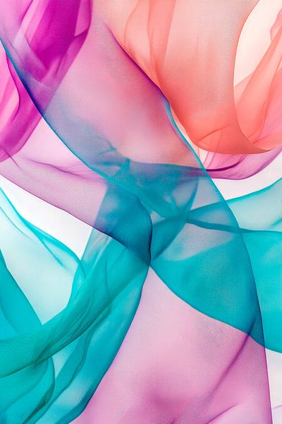 Farbenfrohe Transparenz von Poster Art Shop