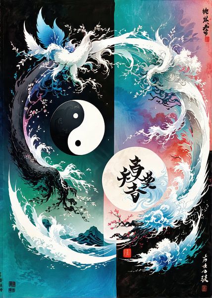 Eine mystische Yin-Yang-Reise von atiq fauzi
