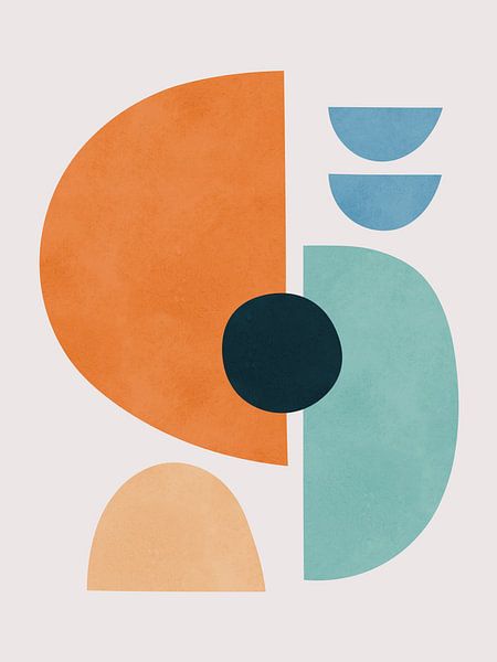 Circles and semicircles 2 by Vitor Costa