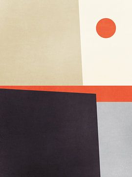 Geometrische vormen nr. 25 Oranje