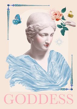 Godinnencollage Ratioiso van Grace Digital Art Co
