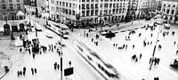 De Dam in Amsterdam  zwart-wit fotografie