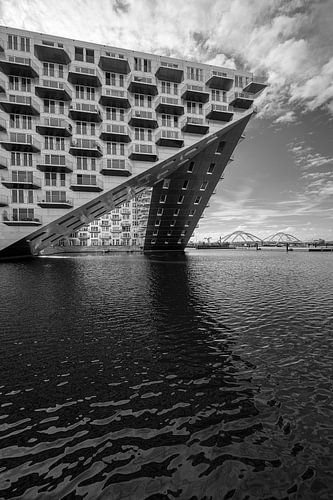 Sluishuis op IJburg in Amsterdam
