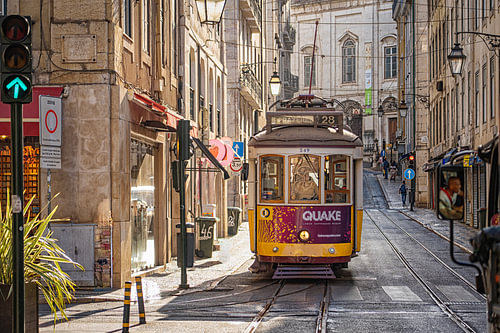 Tram 28, Lissabon