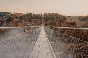 Hängebrücke im Nebel von Hidden Histories