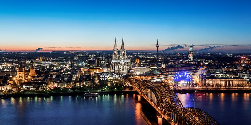 Skyline de Cologne par davis davis