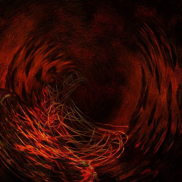 ABSTRACT : DRADEN IN DE RUIMTE van Photoart-Naegele