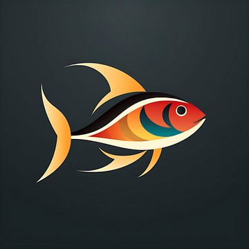 Vektorbild Fisch von PixelPrestige