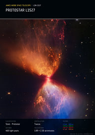 Protostar L1527 | LDN 1527 | James Webb Space Telescope von Deep Field