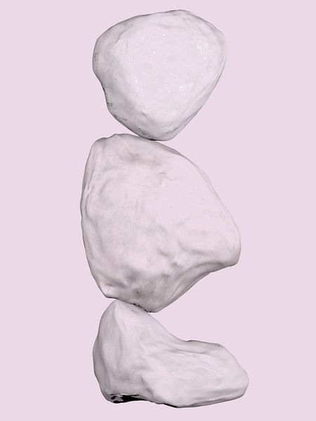 Balans 5 - Abstract organische vormen van Maurice Dawson