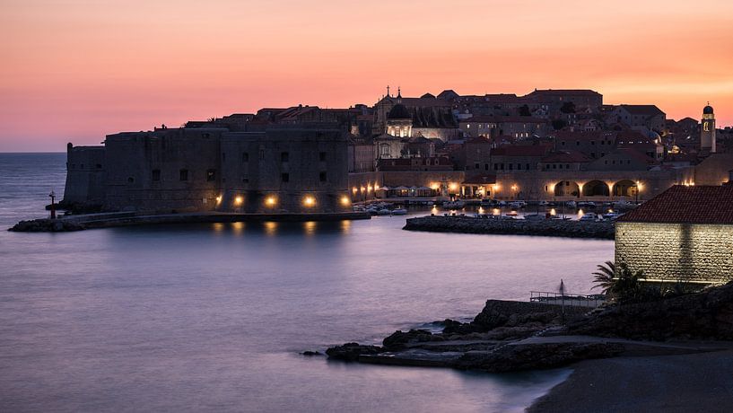 The Port of Dubrovnik van Scott McQuaide