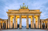 Brandenburg Gate in Berlin by Michael Valjak thumbnail