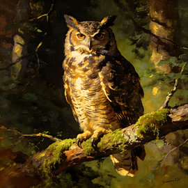 Raubvögel – Virginia-Uhu