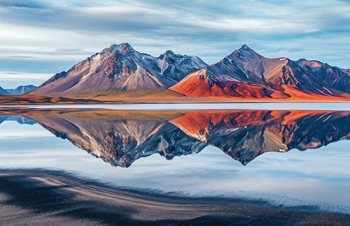 Reflections in the water