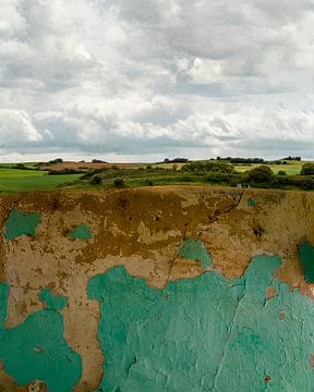 Abstrakte Landschaft Frankreich von Hannie Kassenaar