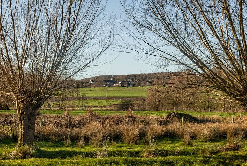 Dorpje Epen in de winter van John Kreukniet