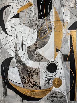 Golden abstraction by artefacti