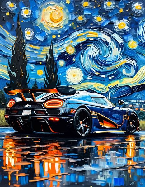 Koenigsegg Agera Starry Night par MIROKKU
