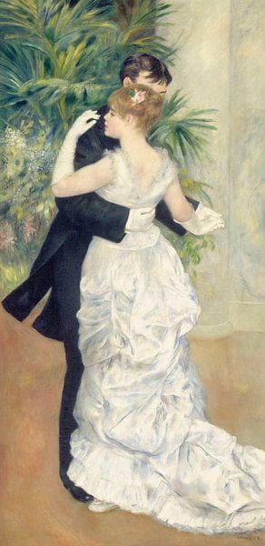 Danse dans la ville, Pierre-Auguste Renoir par Des maîtres magistraux