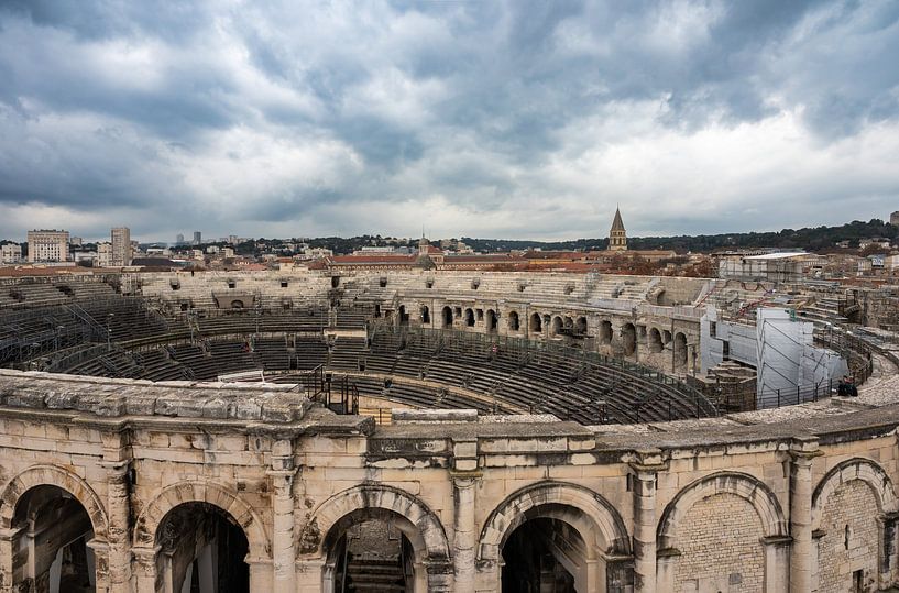 The Nîmes Arena by Werner Lerooy