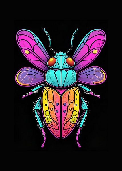 Insekt in bunt von Muhammad Yunus