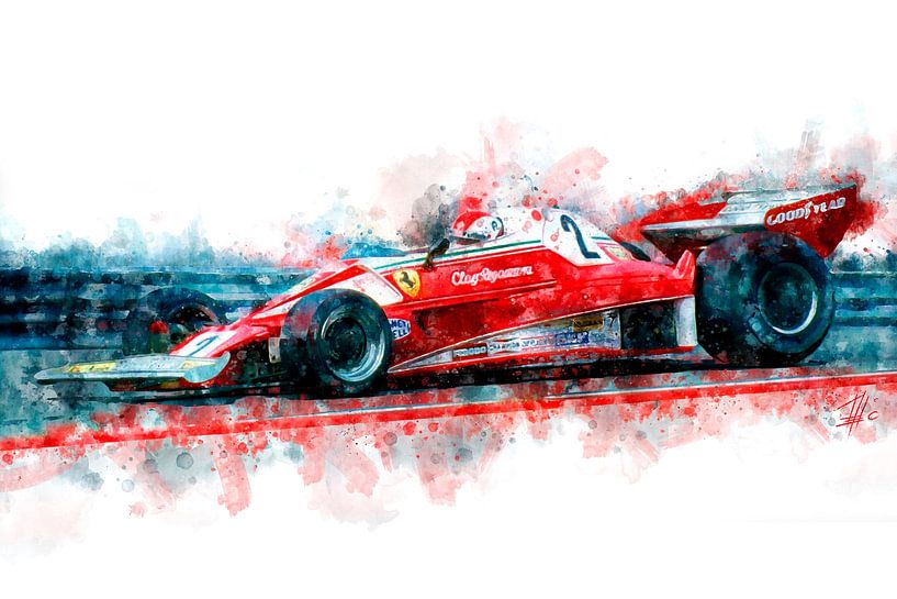 Clay Regazzoni No.2, Ferrari von Theodor Decker