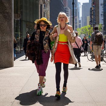 Lichtshow am Broadway