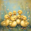 ducklings by Jutta Maria Pusl