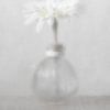 Glazen vaasje met witte bloem van Jacq Christiaan