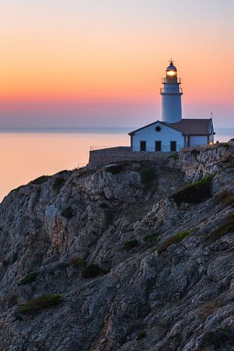 Soft morning light on the coast of Mallorca
