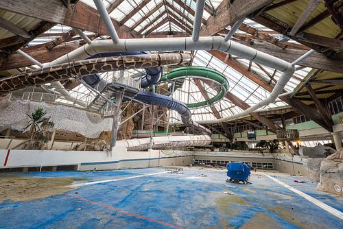 verlaten zwemparadijs