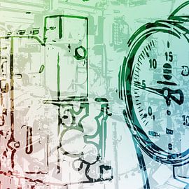 Air pressure as art by Jan van den Broek 2BHAPPY4EVER