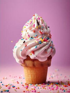 Soft ice cream by Bianca Bakkenist