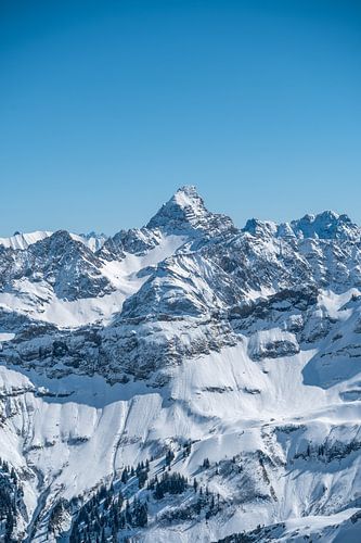Winter op de Hochvogel in de Allgäu