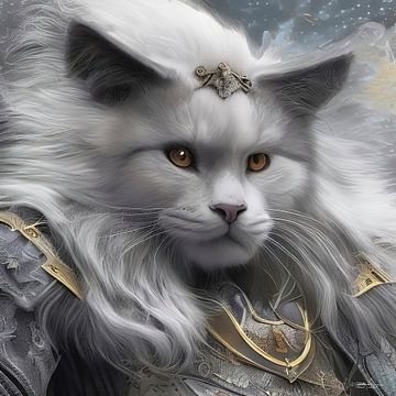 fantasy cat by Gelissen Artworks