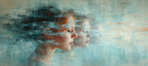 Portrait de femme Pastel