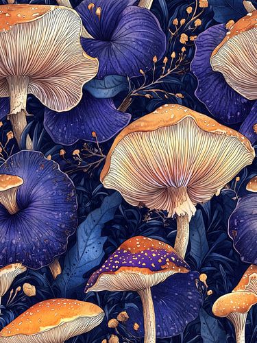 Paddestoelen bloemsierkunst 10