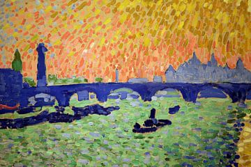 Andrew Derain, Waterloobrug, 1906 van Atelier Liesjes