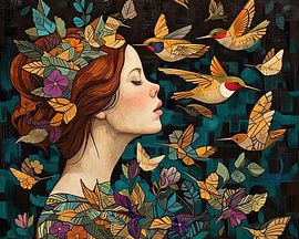 Modern Portrait | Freedom by Art Whims