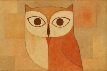 Hibou avec grands graphiques sur Art & Soul Creations