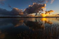 Mirror image at sunset by peterheinspictures thumbnail