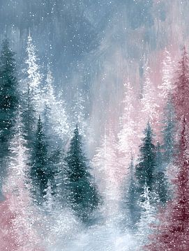 Magisch Winterbos van Gypsy Galleria