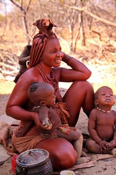 Himba's in Kamanjab van Henk Langerak