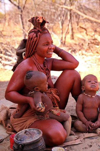 Himba's in Kamanjab
