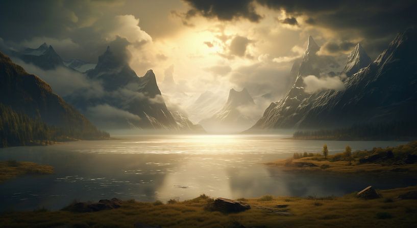 Goldene Stunde von fernlichtsicht