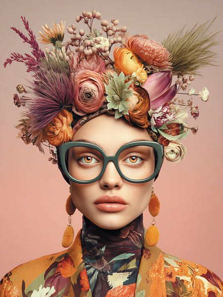 Flower lady by Ellen Novara-da Lima