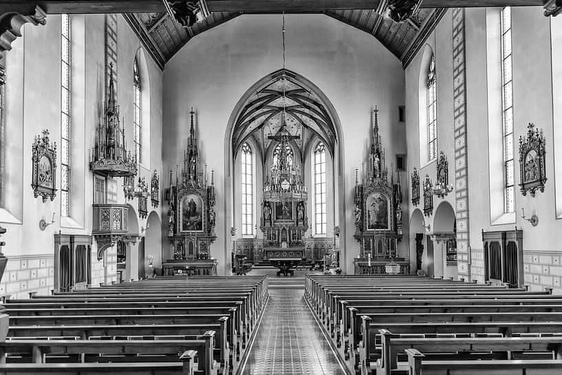 Stadtpfarrkirche St Johann Rapperswill van Don Fonzarelli