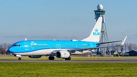 KLM Boeing 737-800 Passagierflugzeug. von Jaap van den Berg